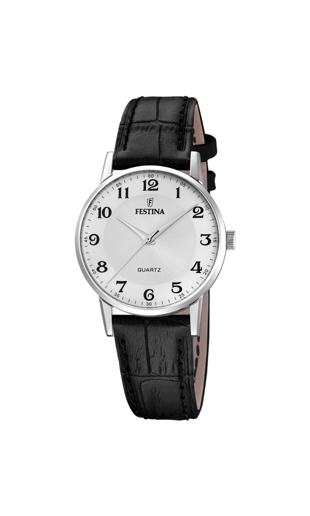 Montre Festina classique-femme-festina F20691/1 Blanc, Bracelet Cuir, Femme – image 3