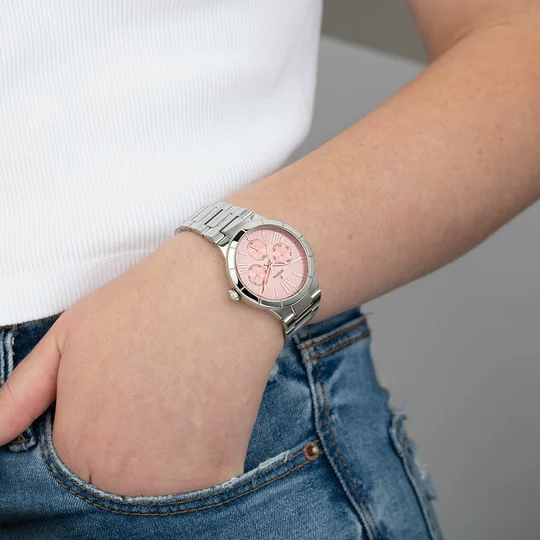 Festina Boyfriend Watch F16716/3 Pink, Steel Strap, Women – image 3