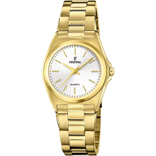 Montre Festina classique-femme-festina F20557/2 Blanc, Bracelet Acier, Femme