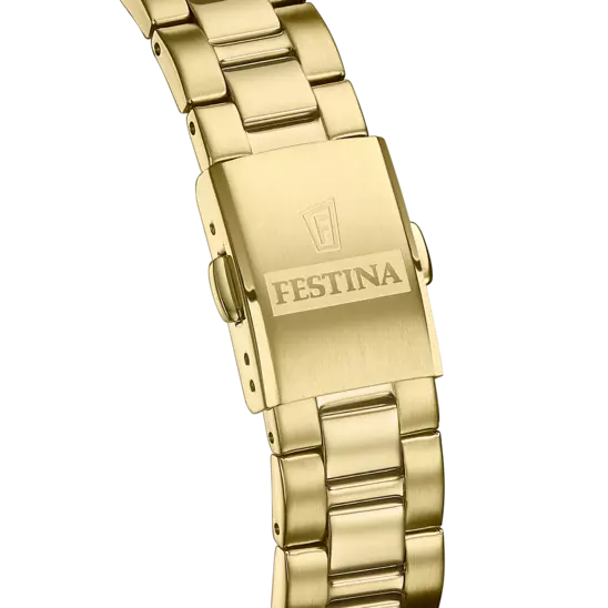 Montre Festina classique-femme-festina F20557/2 Blanc, Bracelet Acier, Femme – image 2