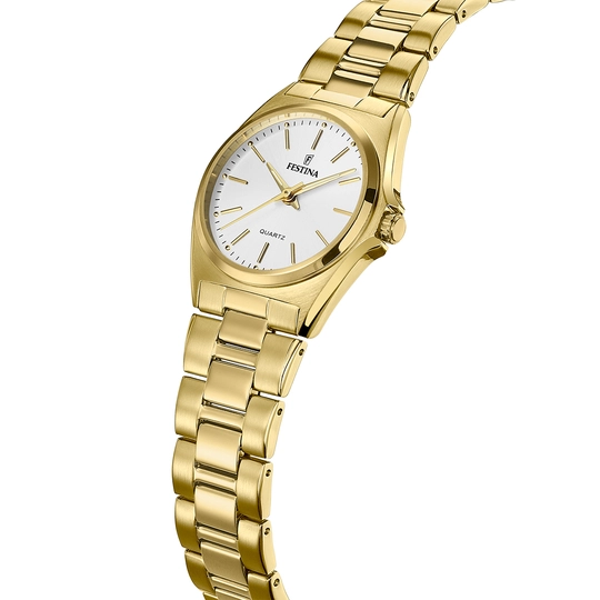 Montre Festina classique-femme-festina F20557/2 Blanc, Bracelet Acier, Femme – image 3