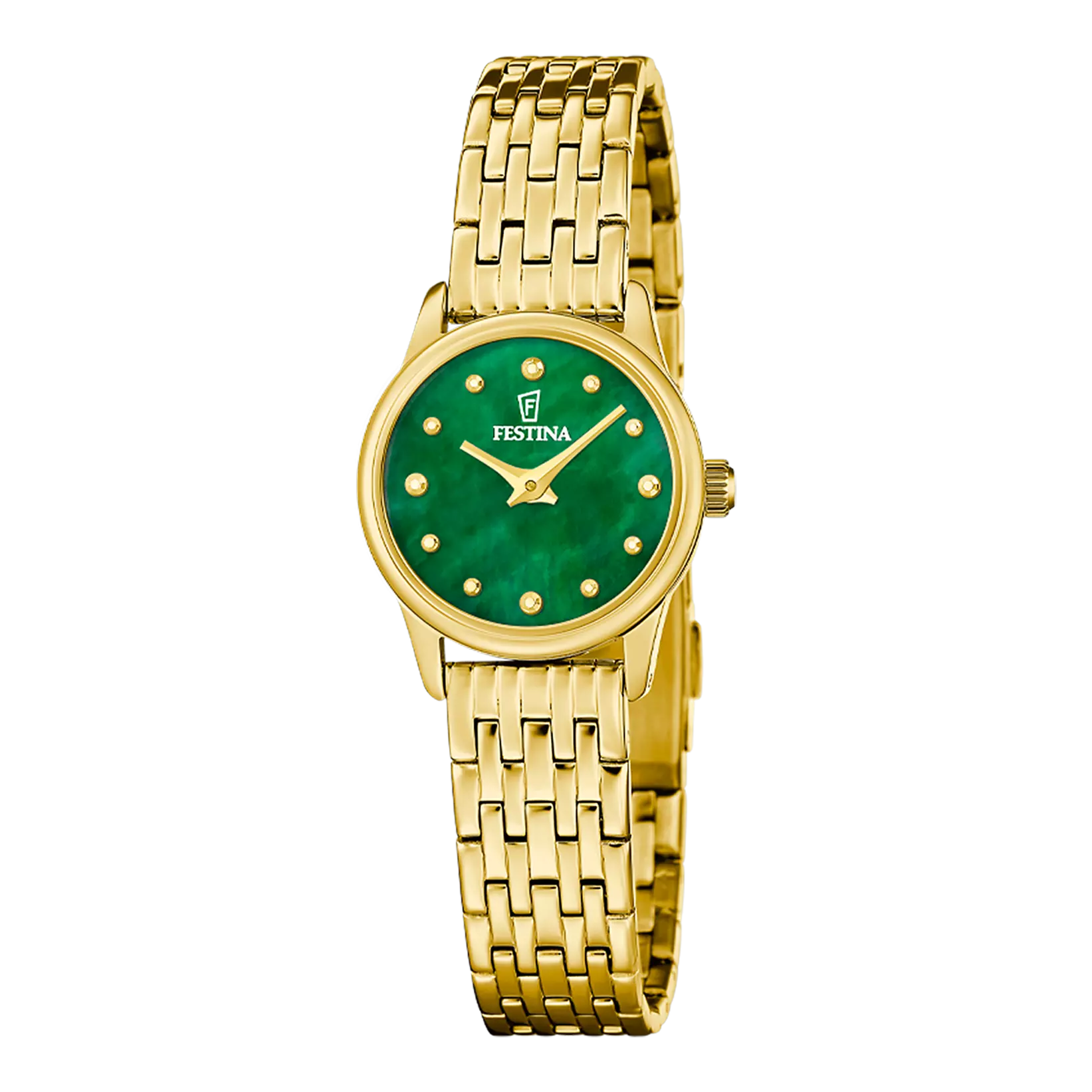 Montre Festina Madmoiselle F20750/5 Vert, Bracelet Acier, Femme