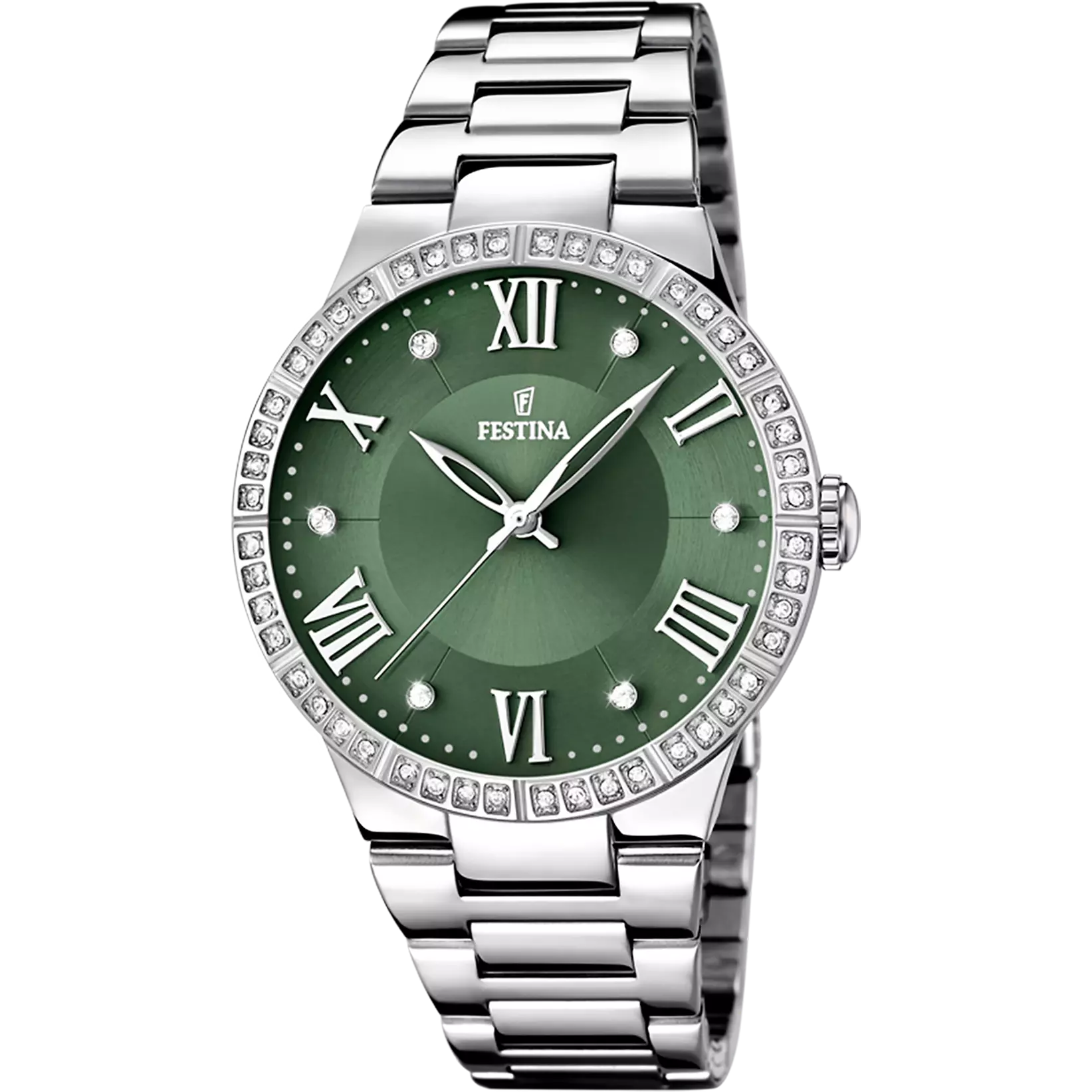 Festina Boyfriend Watch F16719/5 Blue, Steel Strap, Women