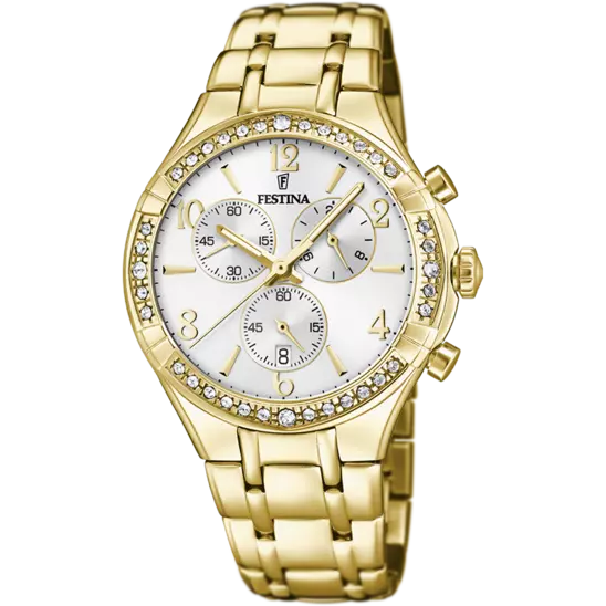 Montre Festina Boyfriend F20395/1 Argent, Bracelet Acier, Femme