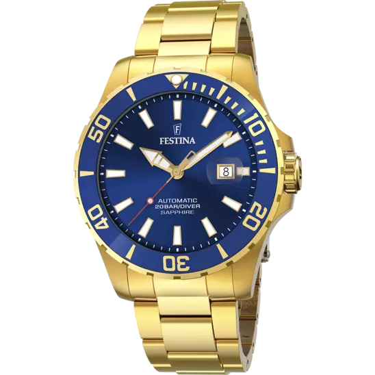 Festina automatic-homme-festina Watch F20533/1 Blue, Steel Strap, Men