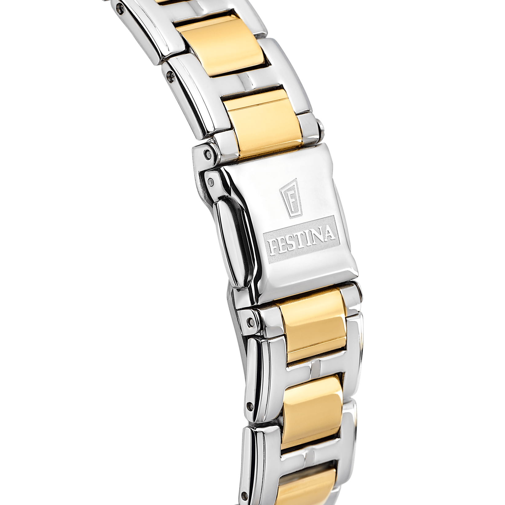Montre Festina ivory F20402/1 Blanc, Bracelet Acier, Femme – image 3