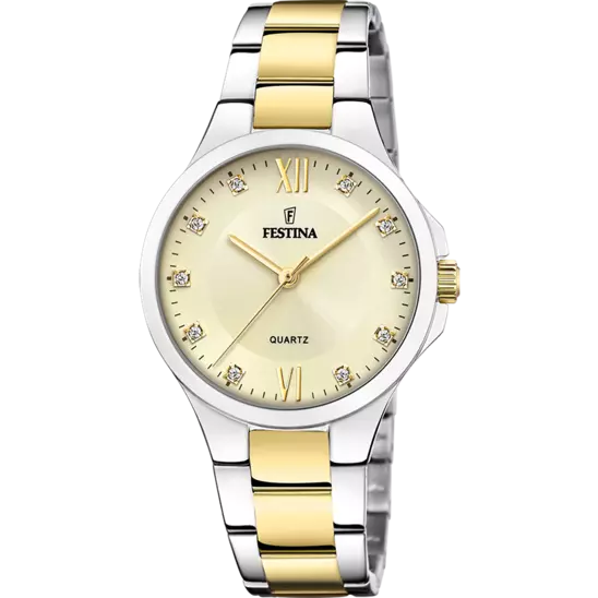 Festina Mademoiselle Watch F20618/1 Steel Strap, Women