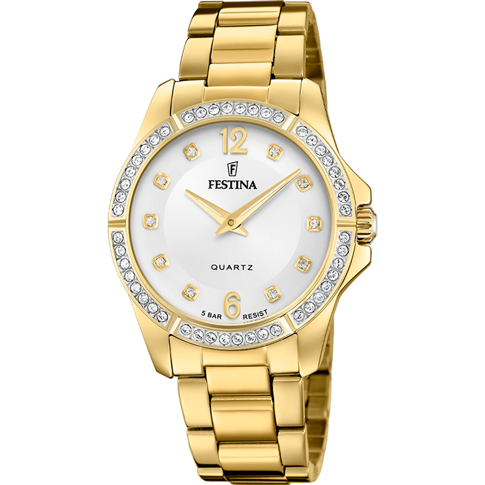 Montre Festina Madmoiselle F20596/1 Gris, Bracelet Acier, Femme