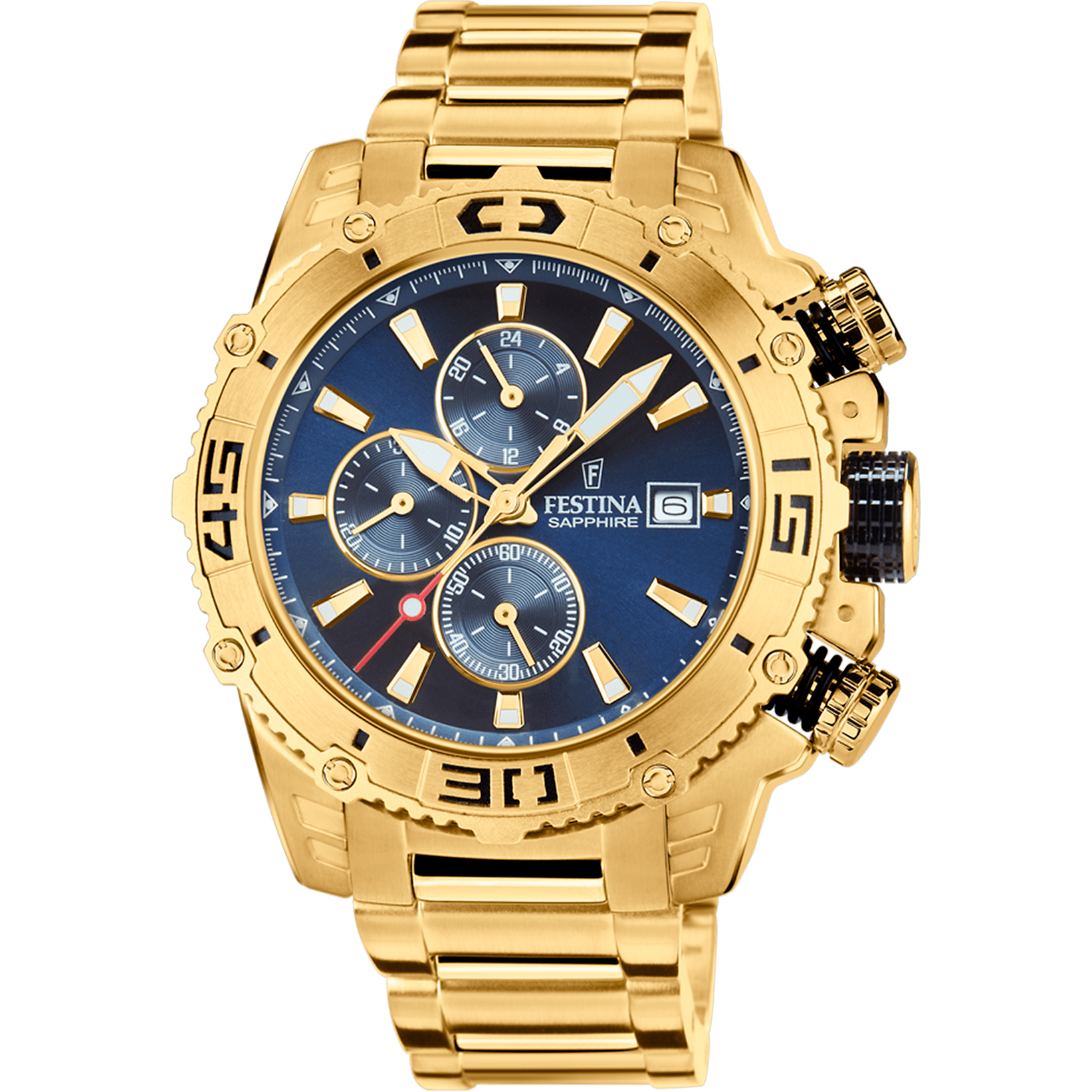 Festina Timeless Watch F20492/2 Blue, Steel Strap, Men