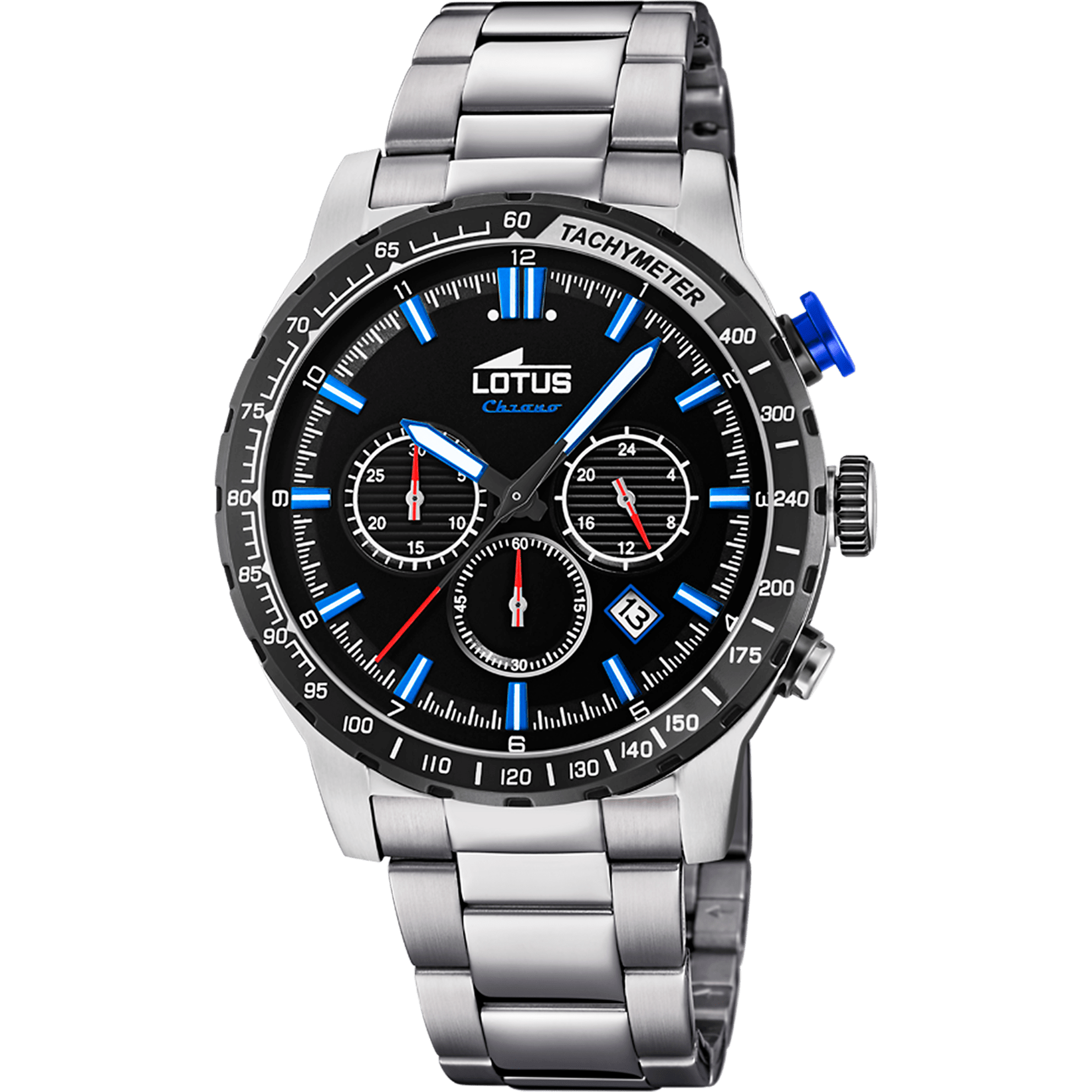 Montre Lotus Lotus Color L18587/C Noir, Bracelet Acier, Homme