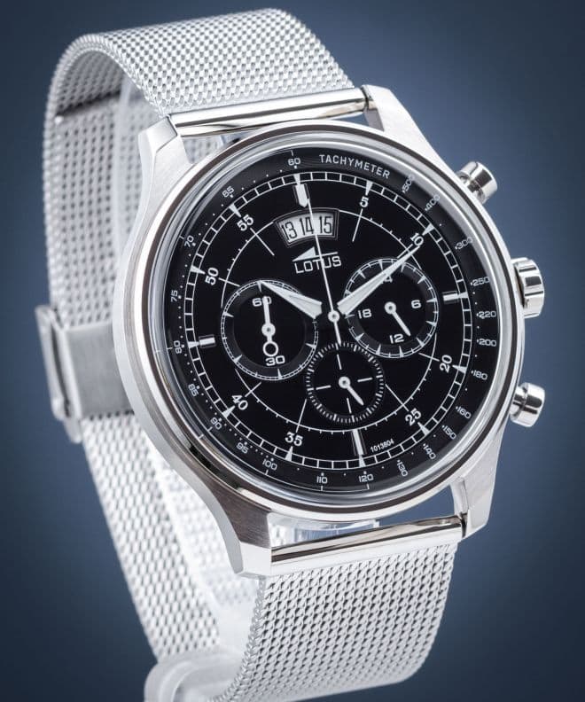 Lotus sport-homme-lotus Watch 10138/4 Black, Steel Strap, Men – image 3