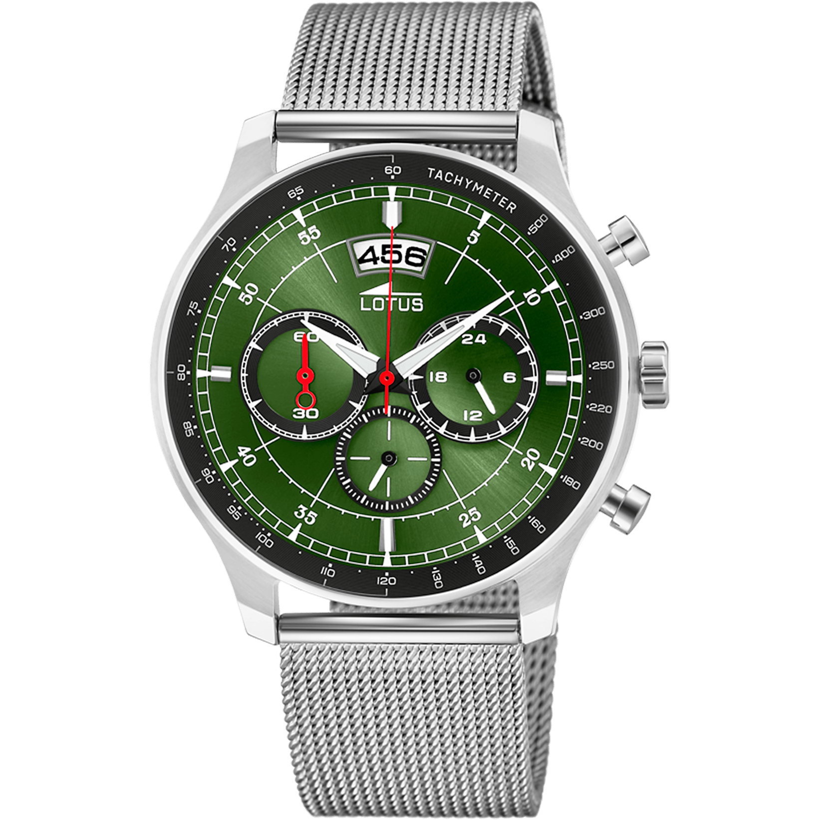 Montre Lotus sport-homme-lotus 10138/2 Vert, Bracelet Acier, Homme