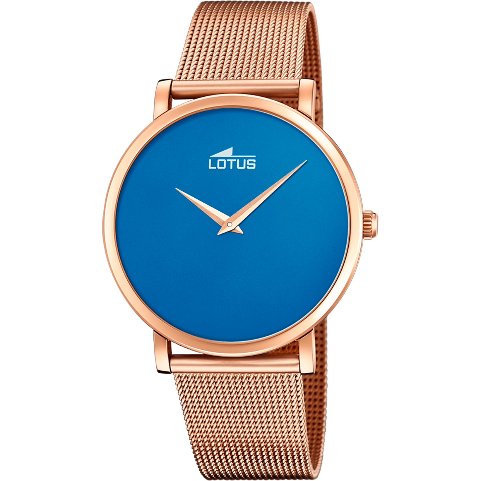 Lotus Minimalist Watch 18773/1 Blue, Steel Strap, Men