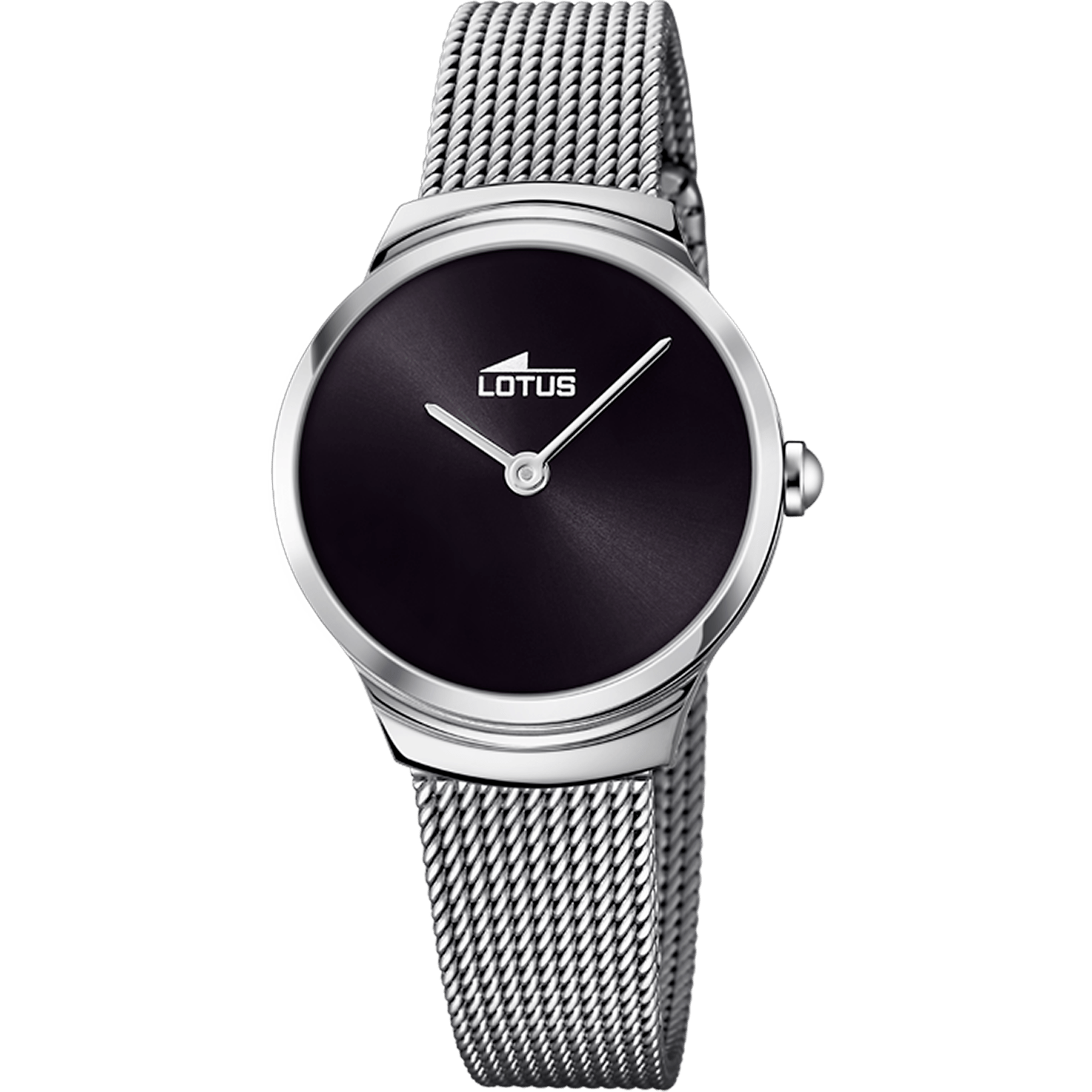 Montre Lotus minimalist-femme 18495/C Noir, Bracelet Acier, Femme