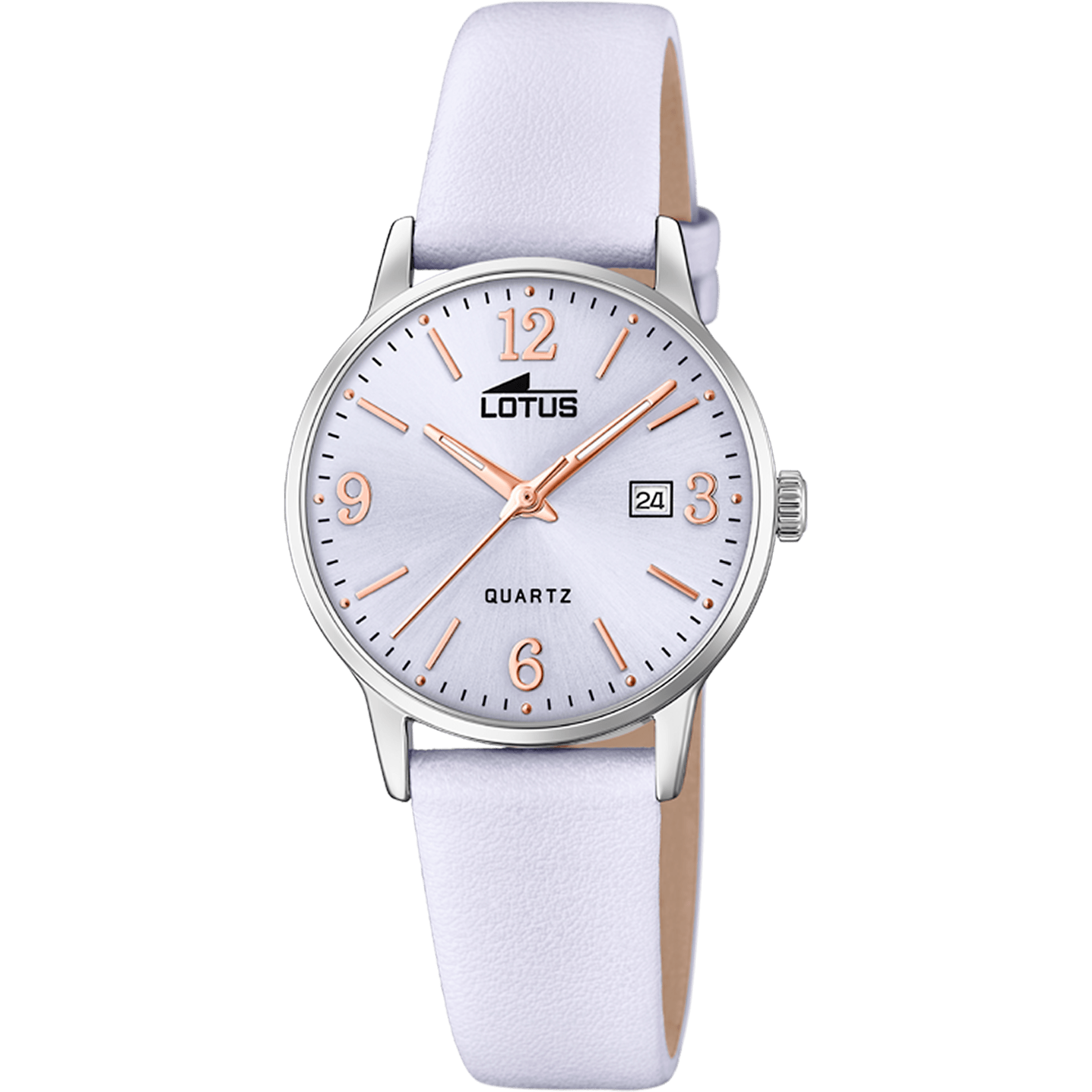 Lotus classique-femme Watch 18699/3 Blue, Leather Strap, Women