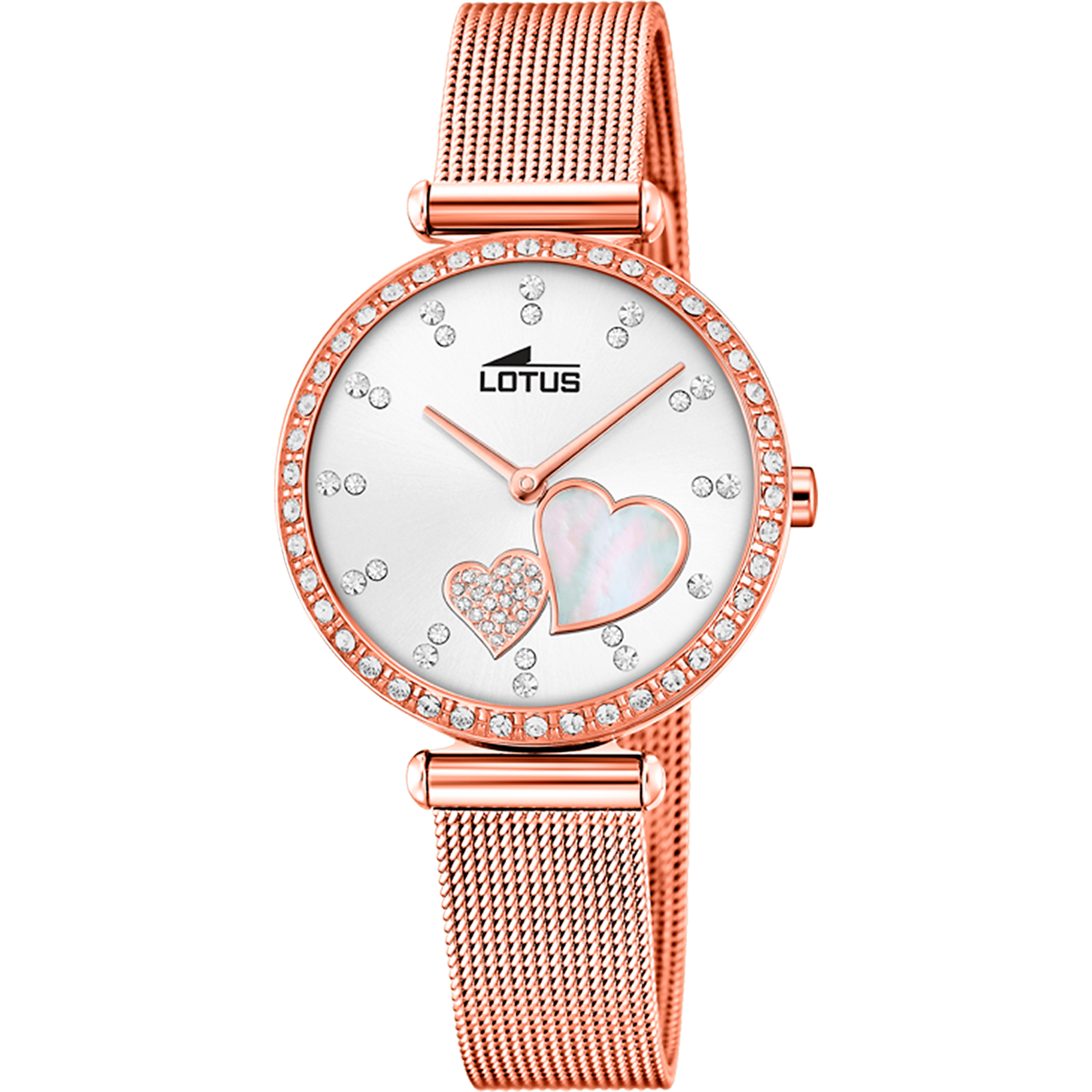 Montre Lotus Bliss 18620/1 Blanc, Bracelet Acier, Femme