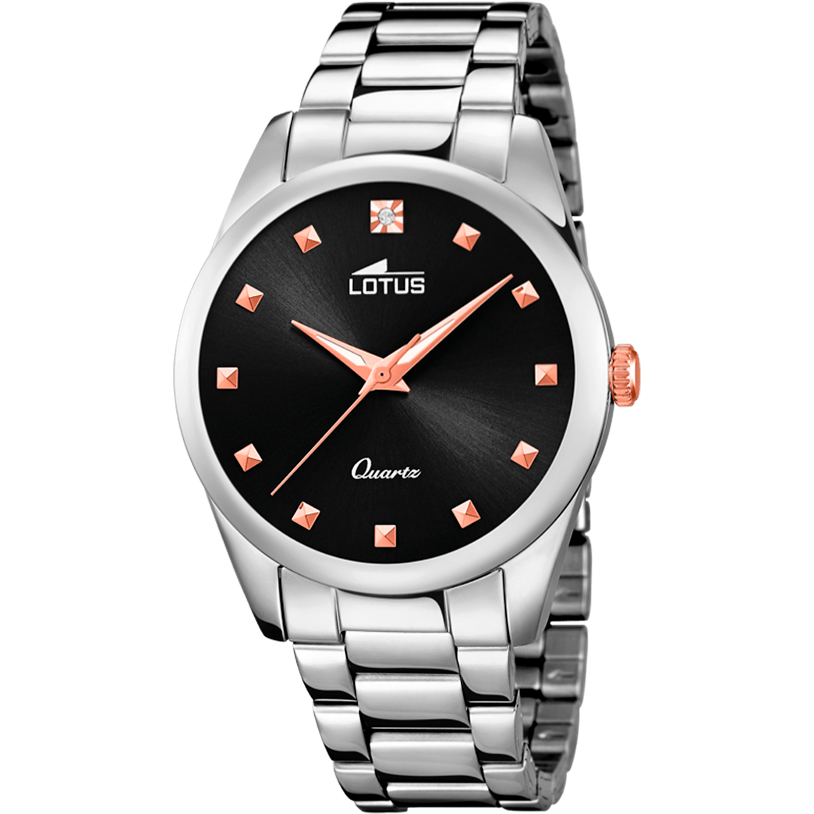 Lotus Trendy Watch L18142/4 Black, Steel Strap, Women