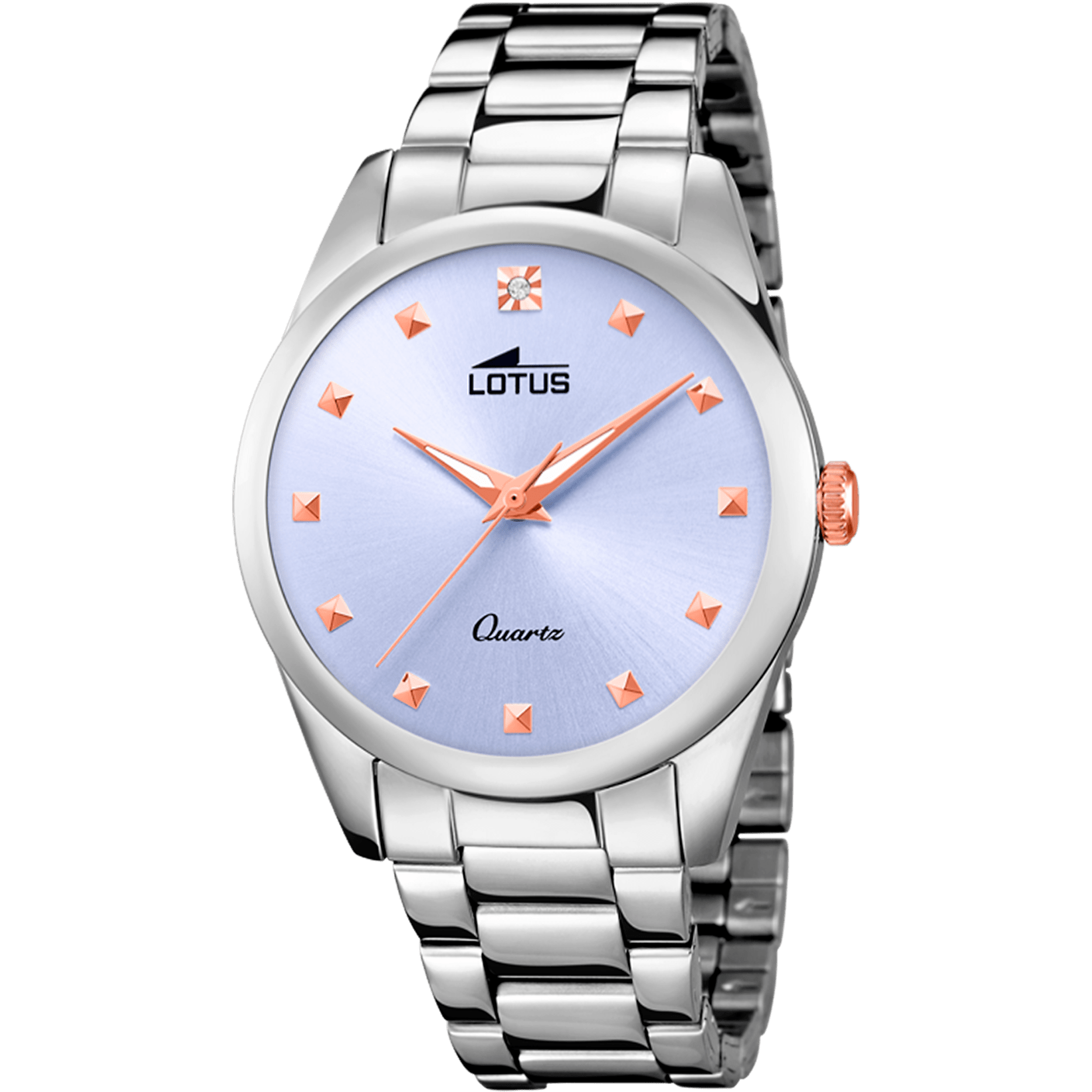 Montre Lotus Trendy L18142/3 Bleu, Bracelet Acier, Femme