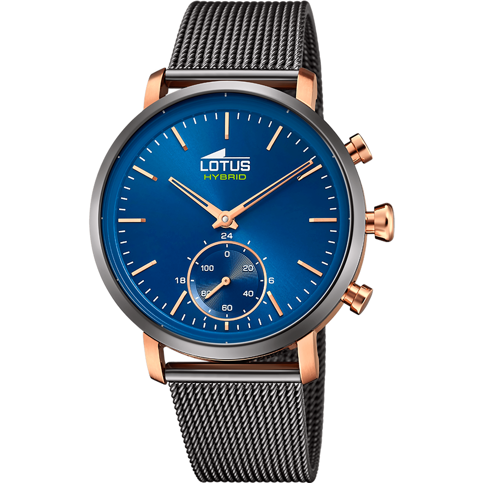 Lotus connected-homme-lotus Watch 18805/2 Blue, Steel Strap, Men