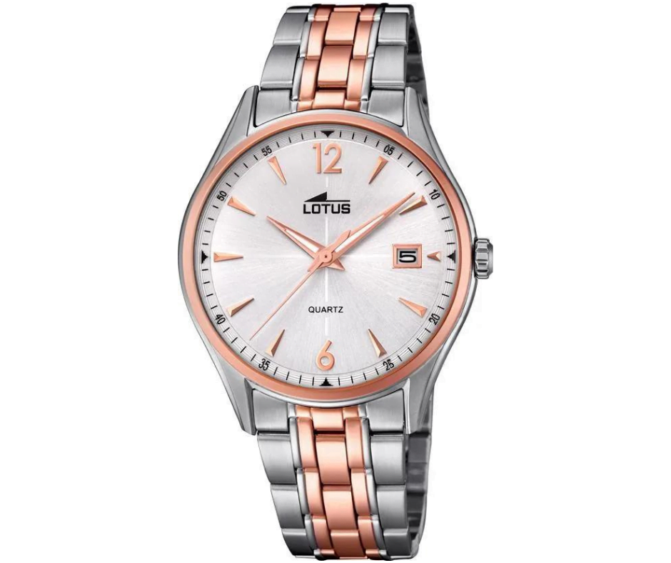 Lotus classique-femme Watch 18376/2 White, Steel Strap, Men