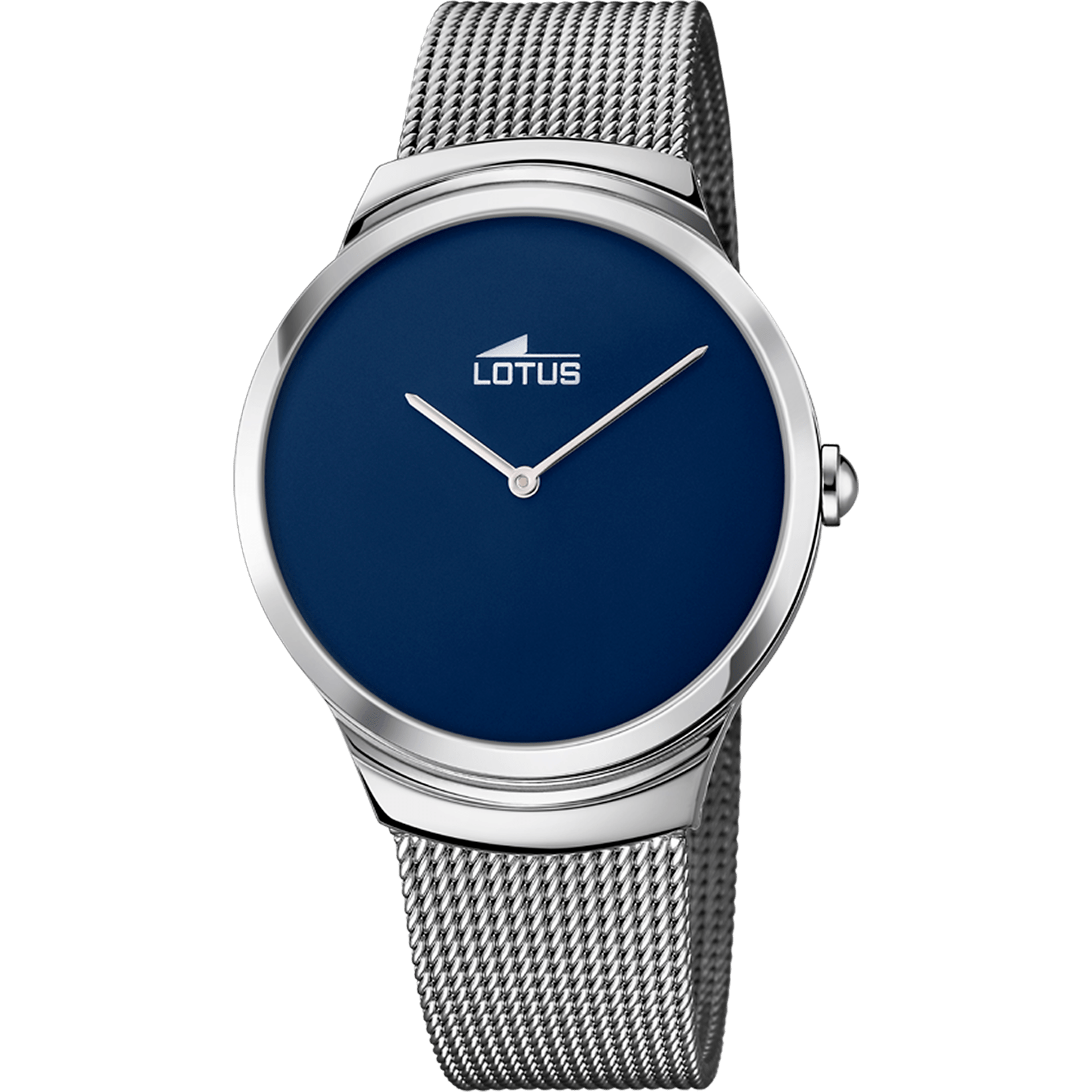 Montre Lotus Minimalist 18493/B Bleu, Bracelet Acier, Homme