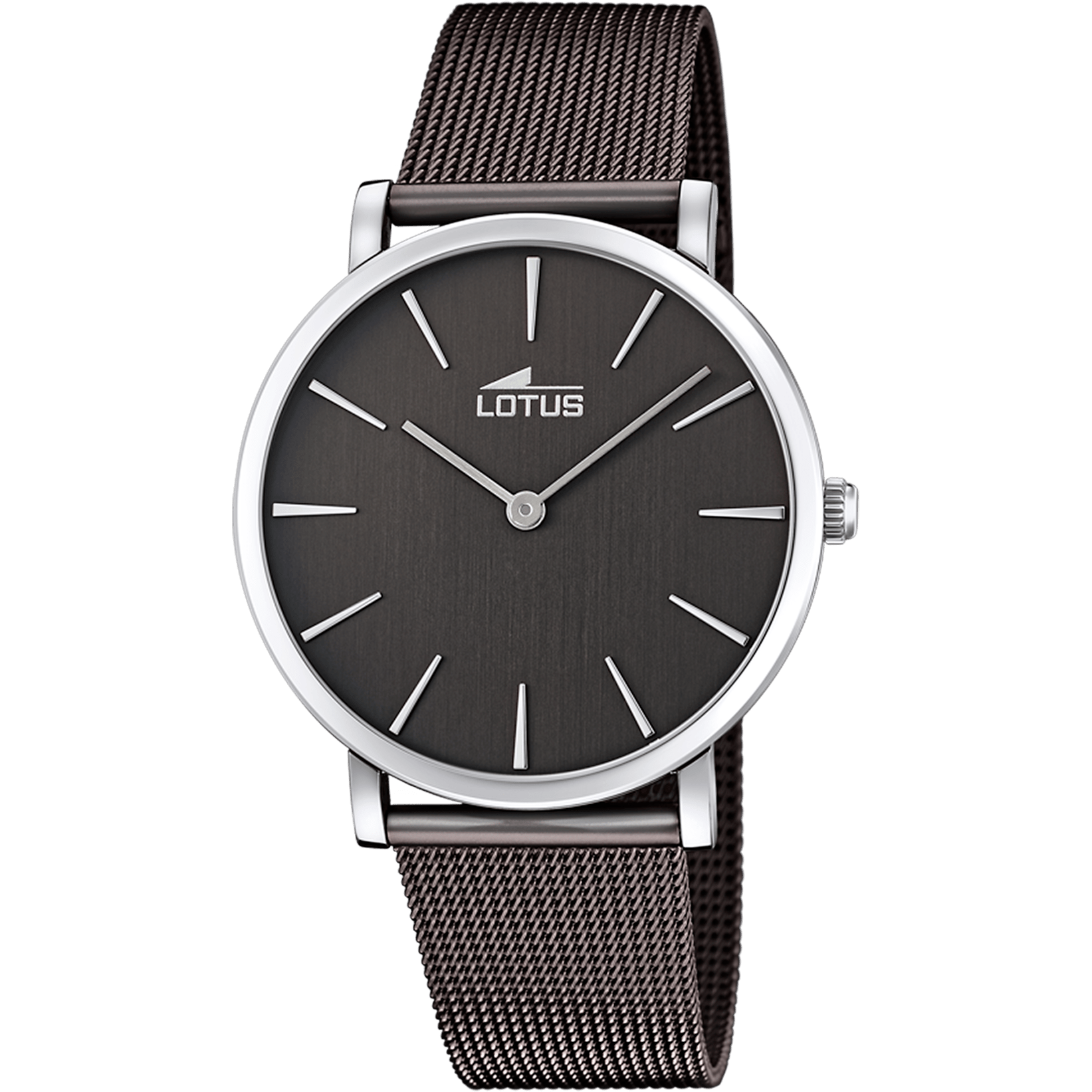 Lotus Minimalist Watch 18771/1 Black, Steel Strap, Men