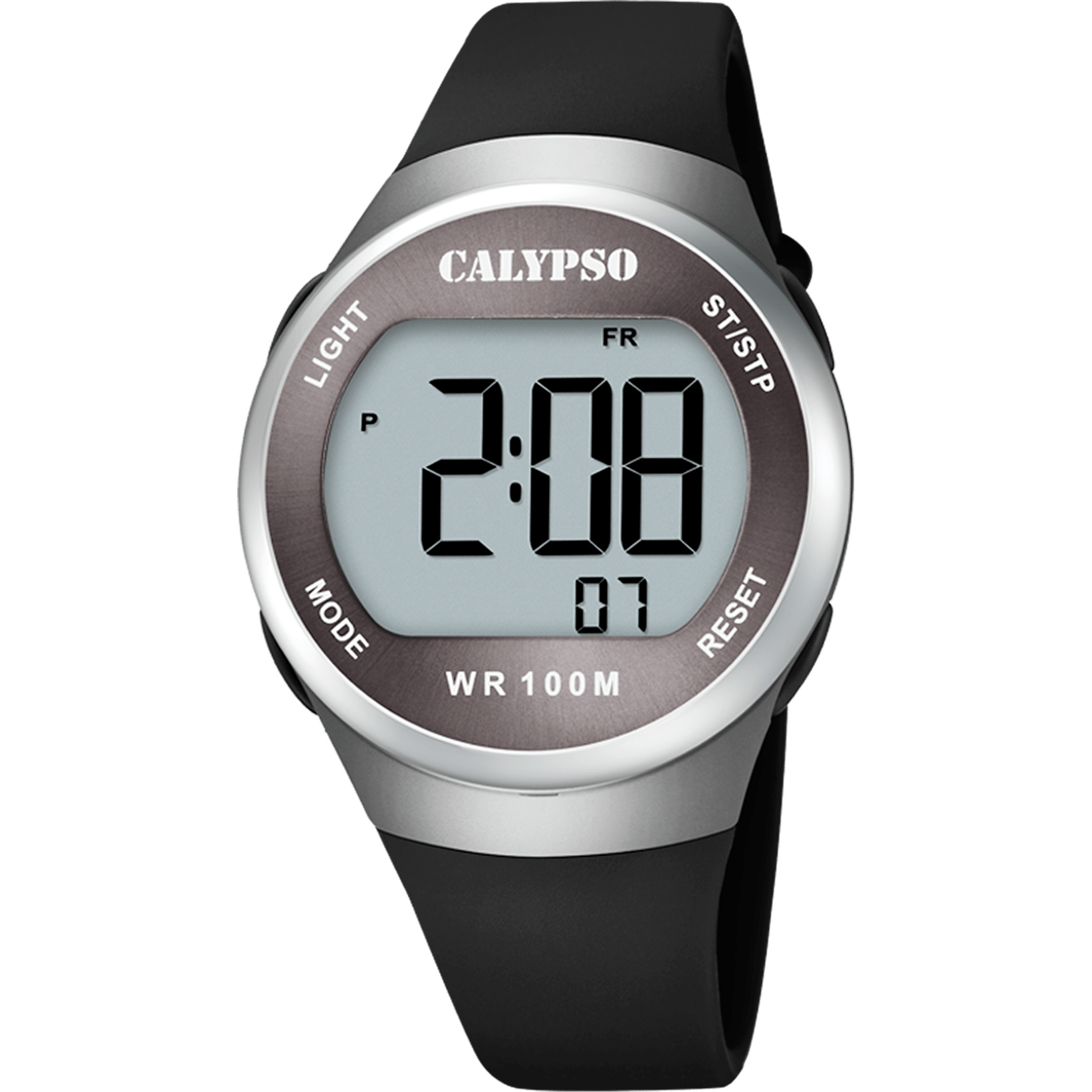 Calypso Watch K5786/4 Black, Rubber Strap, Men