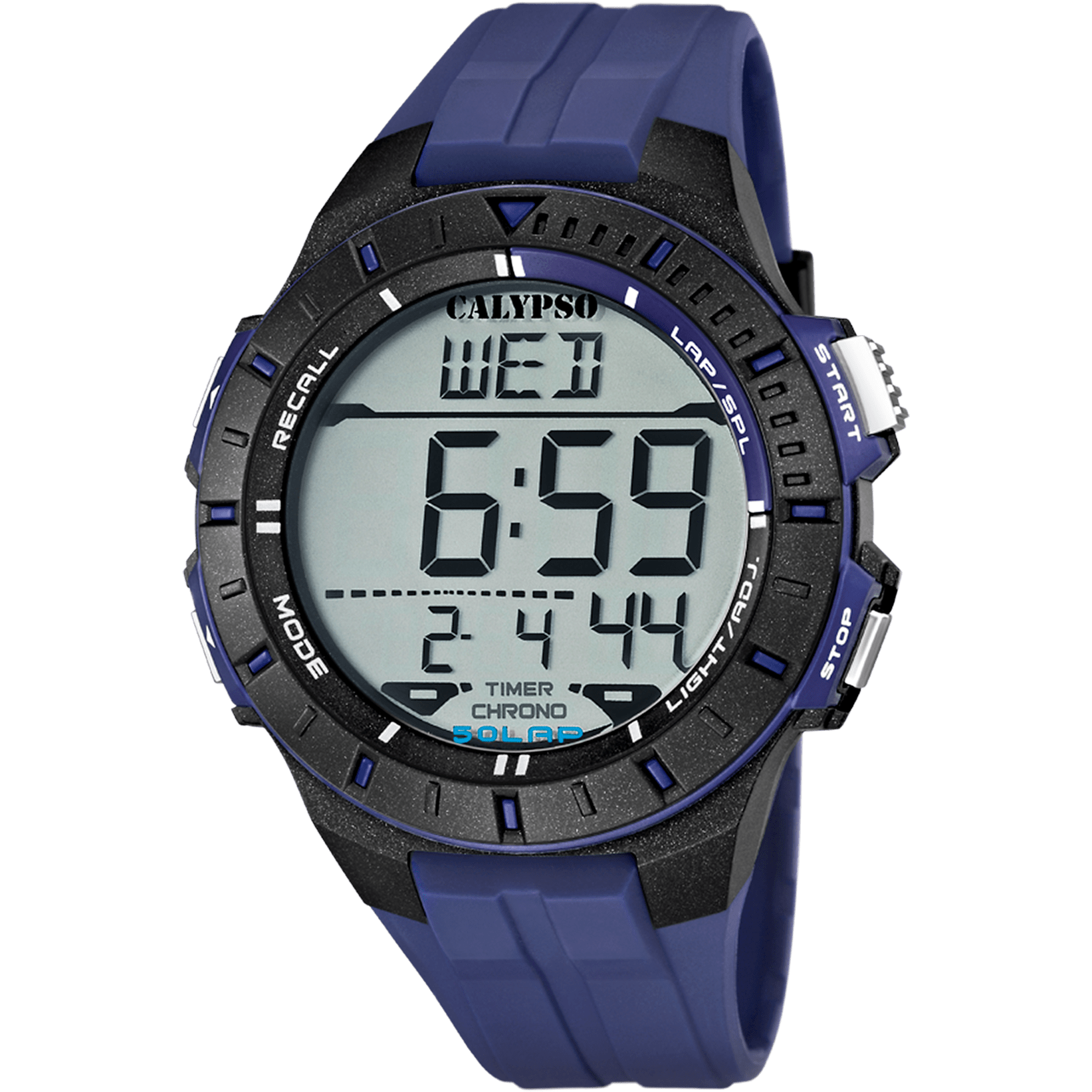 Calypso Watch K5607/2 Rubber Strap, Men
