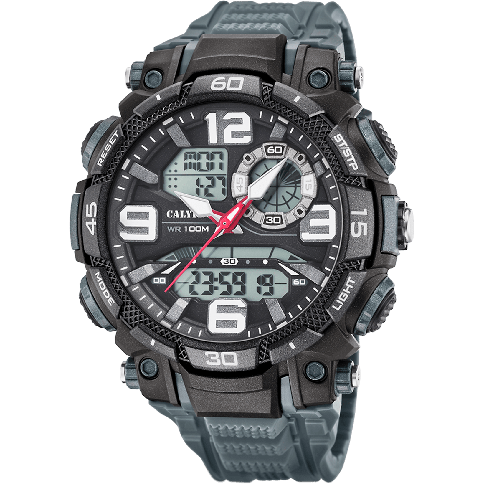 Calypso Watch K5793/3 Black, Rubber Strap, Men