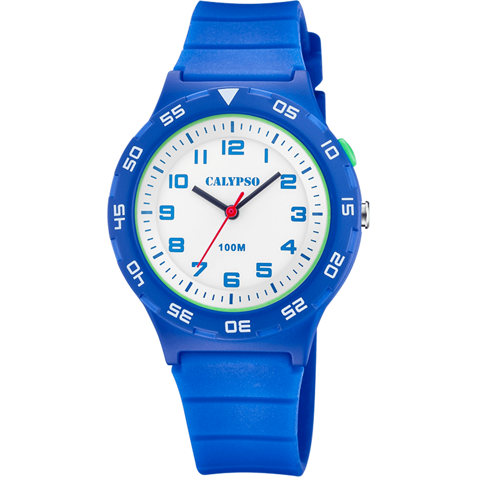 Calypso Teens Watch K5797/2 White, Rubber Strap, Junior
