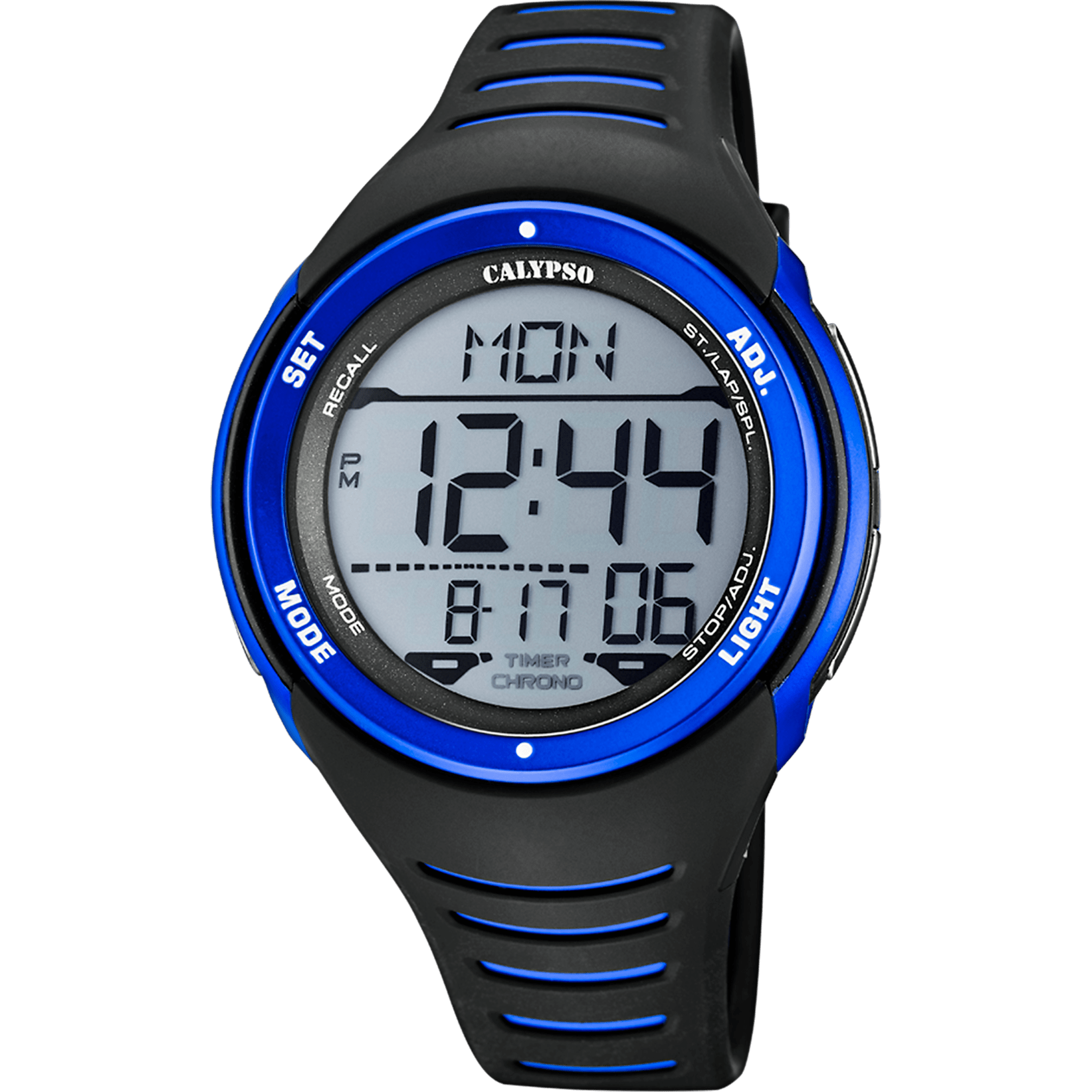 Calypso Watch K5807/4 Rubber Strap, Men
