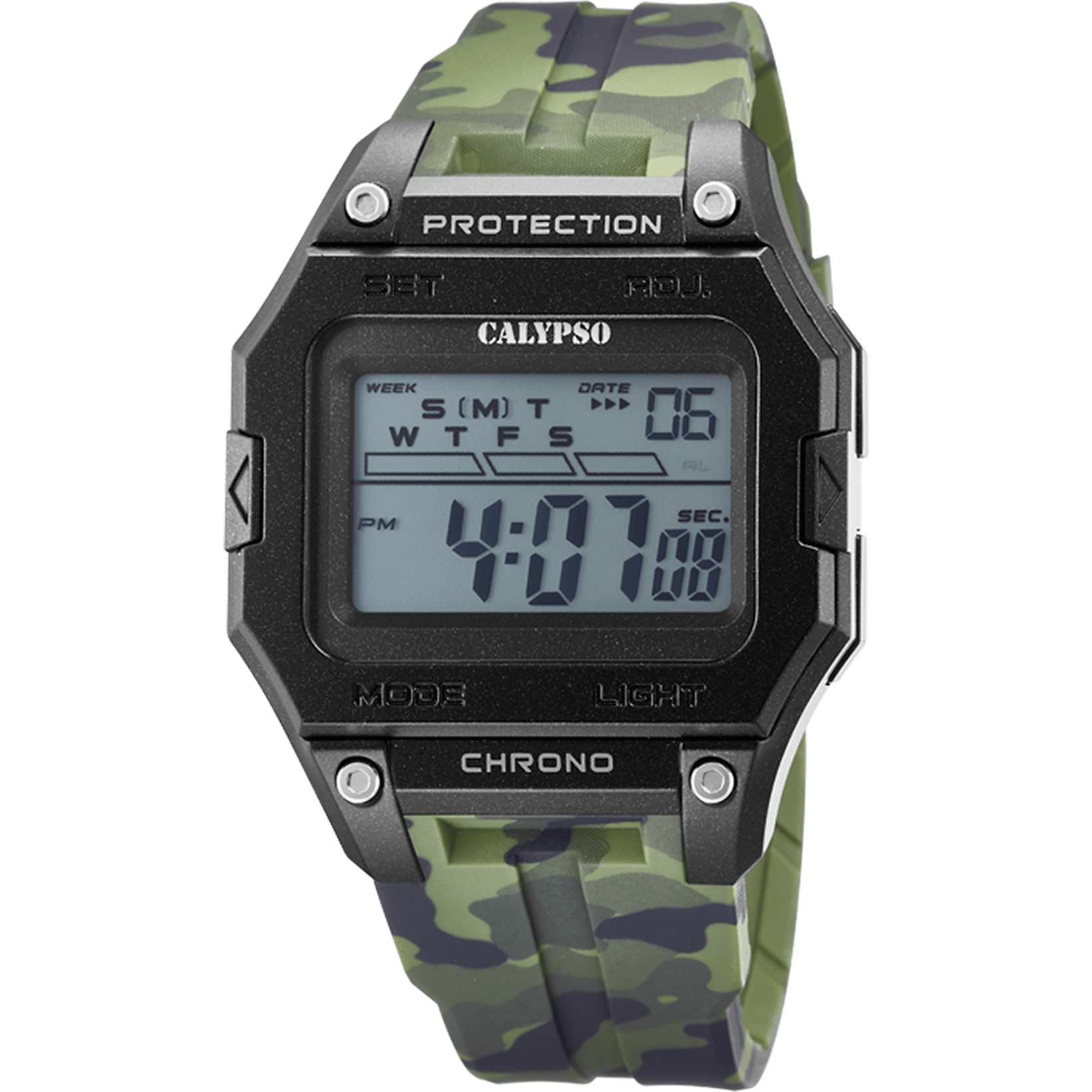 Calypso Watch K5810/4 Rubber Strap, Men