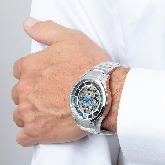 Montre Festina Skeleton F20630/2 Bleu, Bracelet Acier, Homme – image 2
