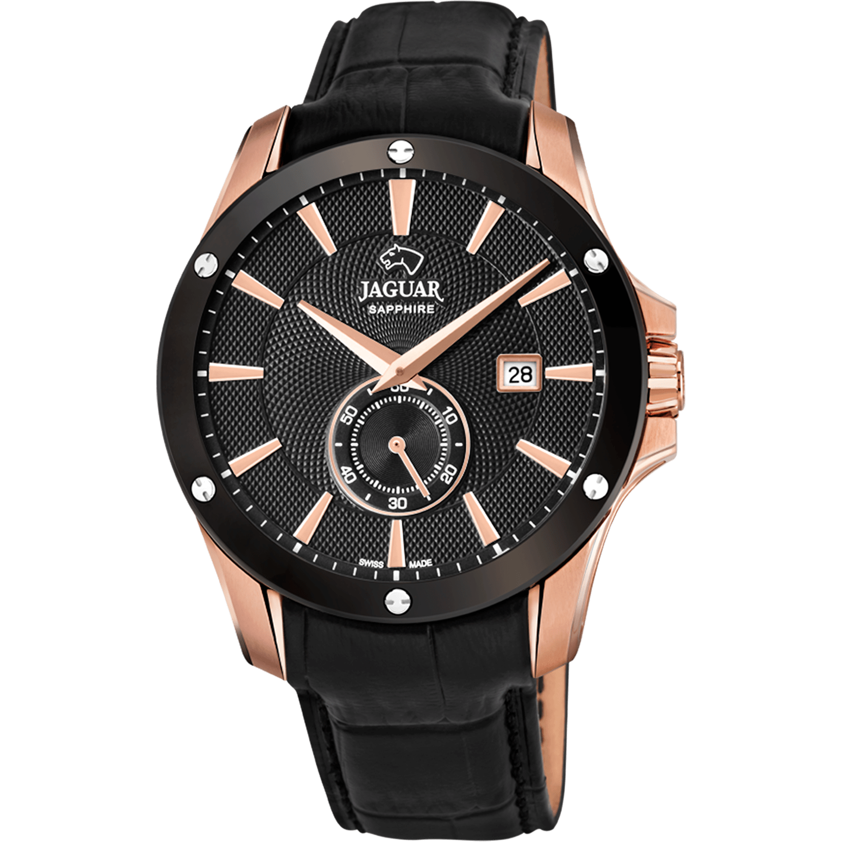 Montre Jaguar Acamar J882/1 Bracelet Cuir, Homme
