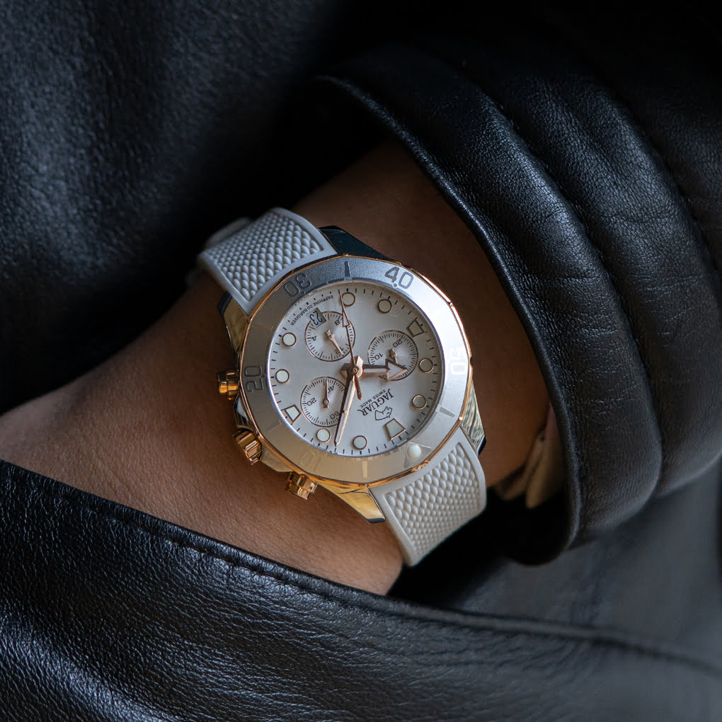 Montre Jaguar Executive Ladies J890/1 Gris, Bracelet Caoutchouc, Femme – image 2