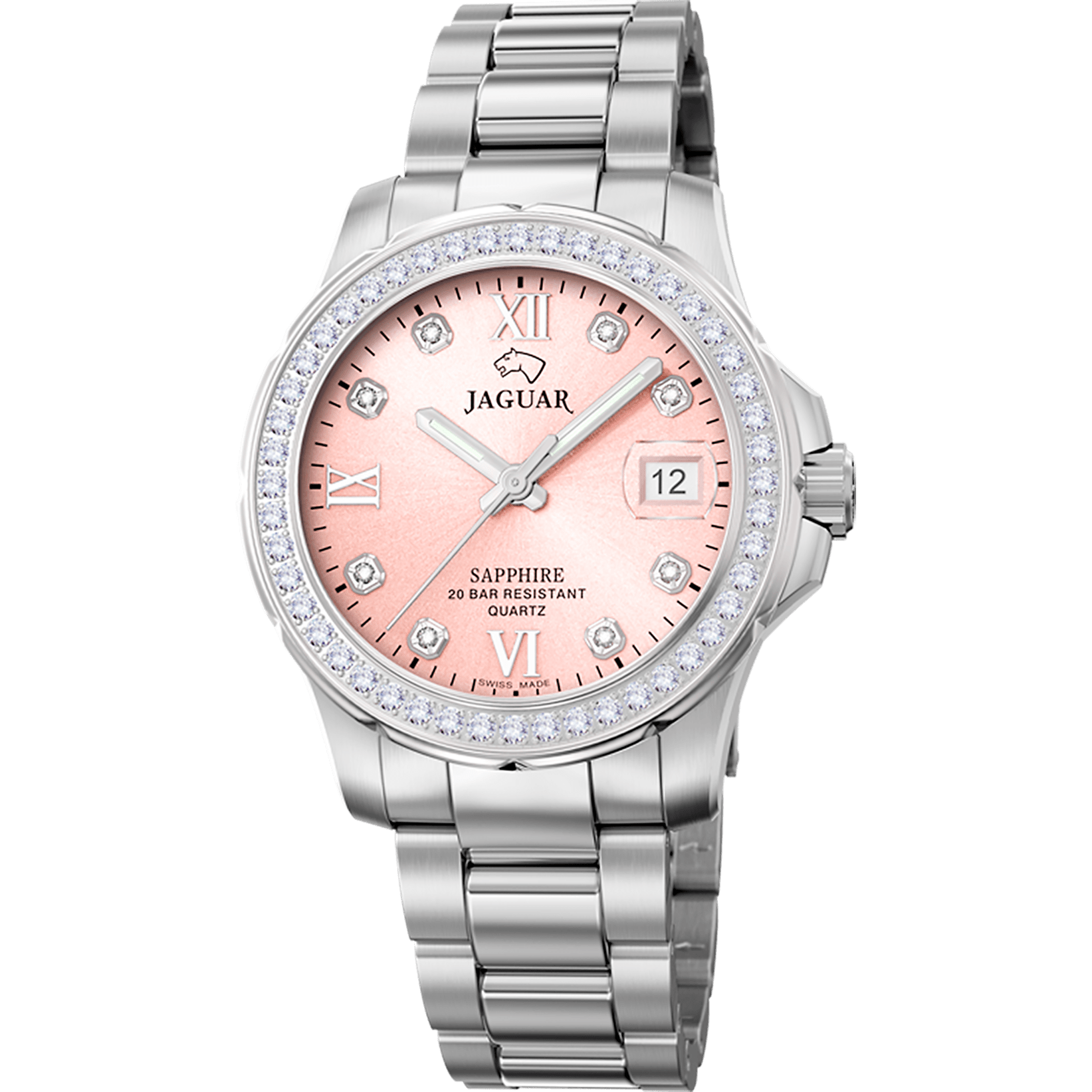 Montre Jaguar Cosmopolitan J892/2 Bracelet Acier, Femme