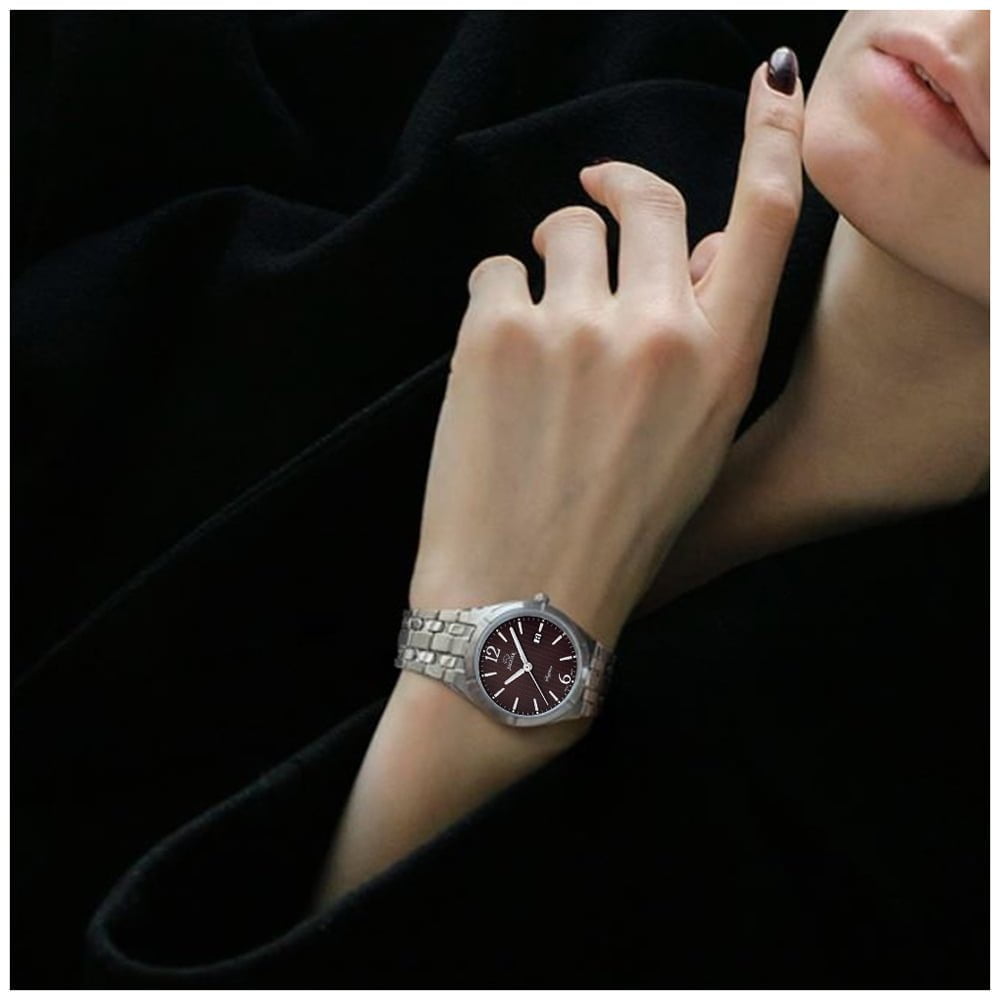 Montre Jaguar Classic J671/2 Marron, Bracelet Acier, Femme – image 3