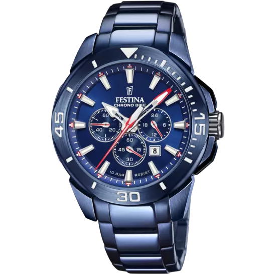 Festina Special Edition Watch F20643/1 Blue, Steel Strap, Men
