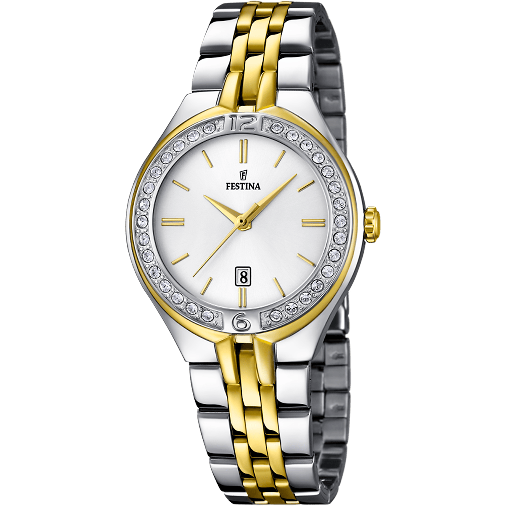Montre Festina Madmoiselle F16868/1 Gris, Bracelet Acier, Femme