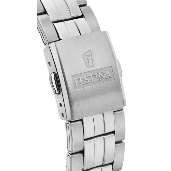 Montre Festina Classic F20425/2 Bleu, Bracelet Acier, Homme – image 2