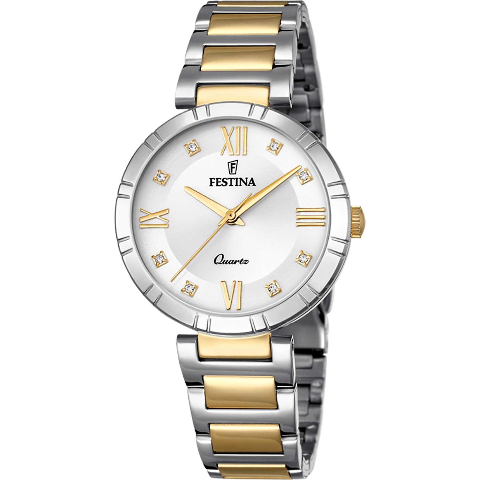 Montre Festina classique-femme-festina F16937/A Gris, Bracelet Acier, Femme