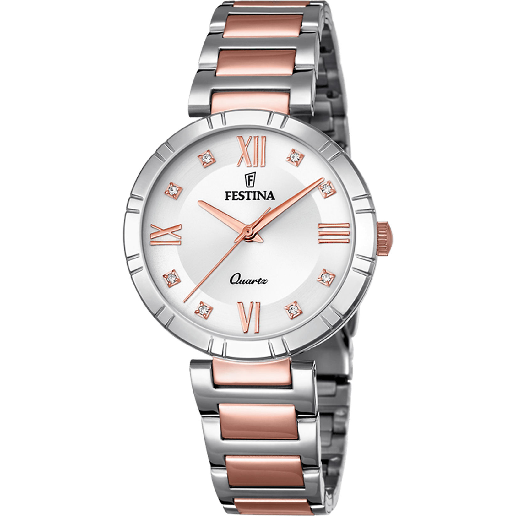 Montre Festina classique-femme-festina F16937/D Gris, Bracelet Acier, Femme
