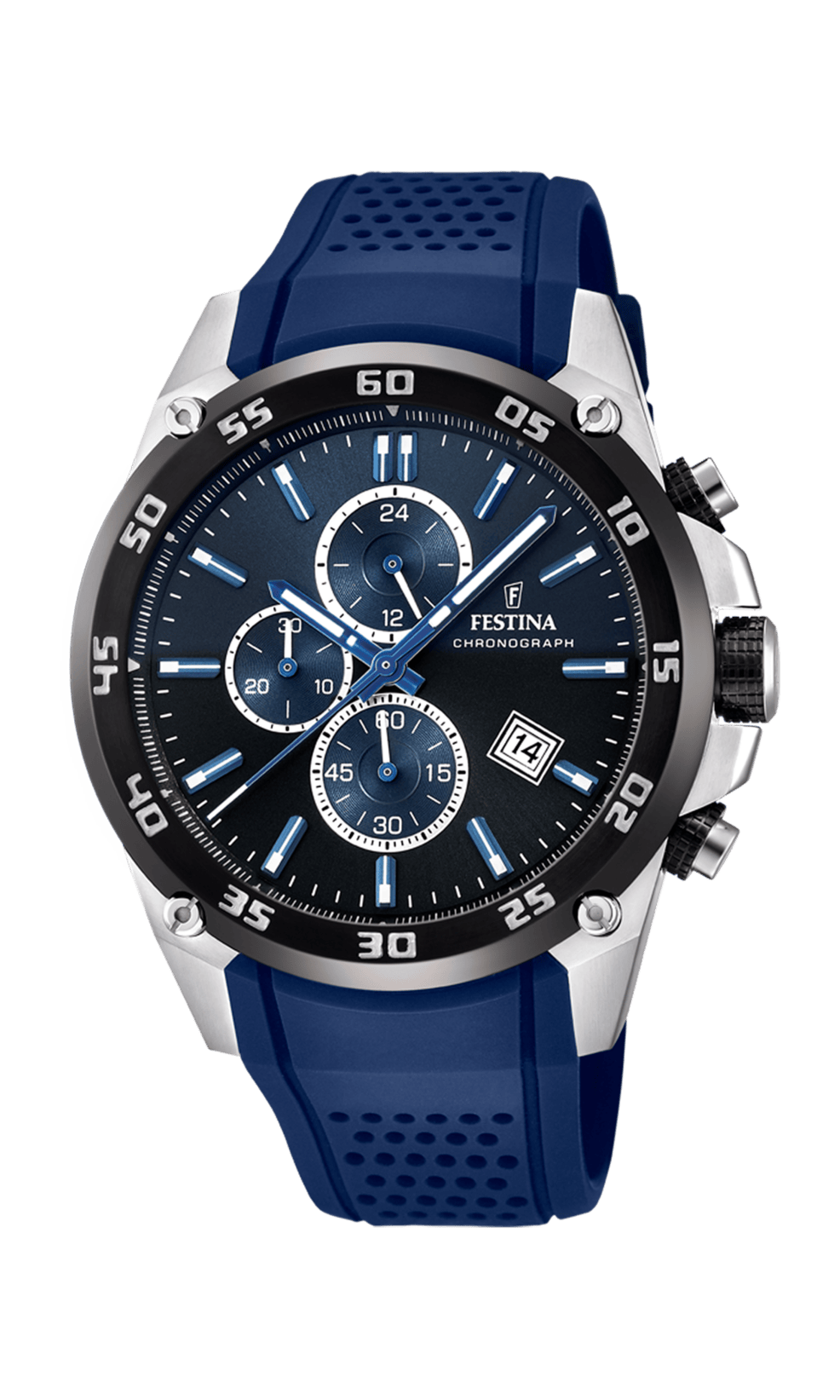 Festina The Originals Watch F20330/A Blue, Rubber Strap, Men – image 2