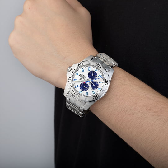 Montre Festina Multifonction F20445/1 Argent, Bracelet Acier, Homme – image 3