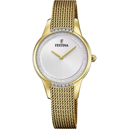 Festina Mademoiselle Watch F20495/1 Grey, Steel Strap, Women