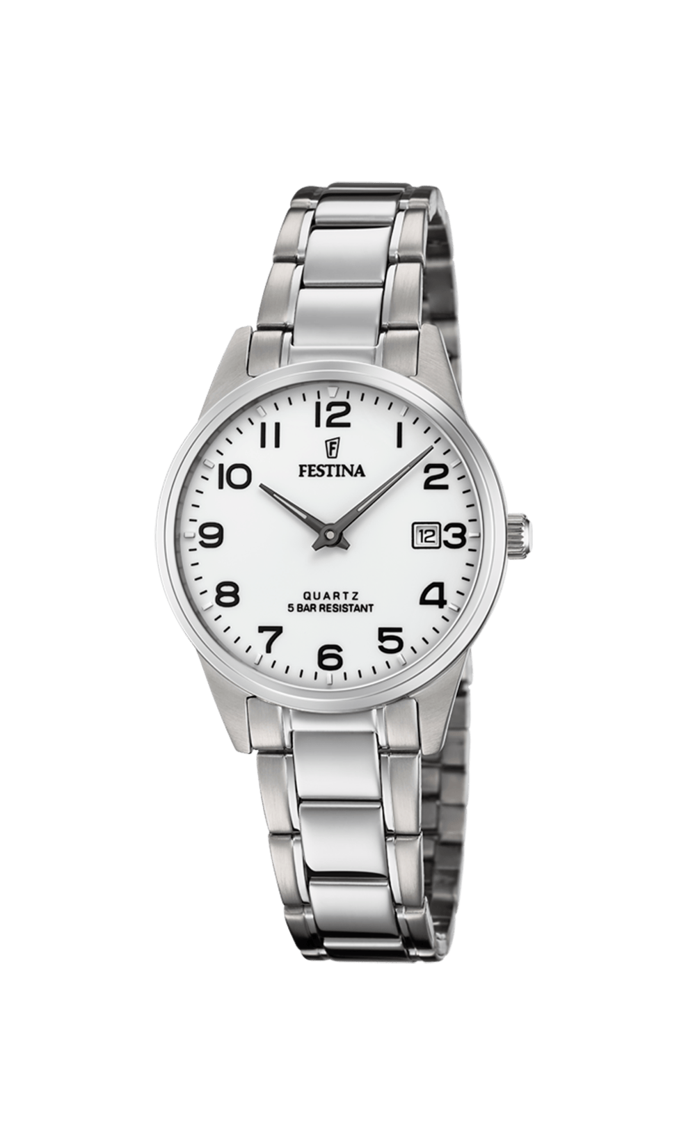 Festina classique-femme-festina Watch F20509/1 White, Steel Strap, Women – image 4