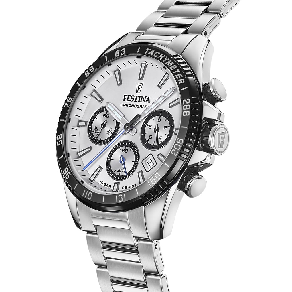 Festina Timeless Watch F20560/1 Grey, Steel Strap, Men – image 3
