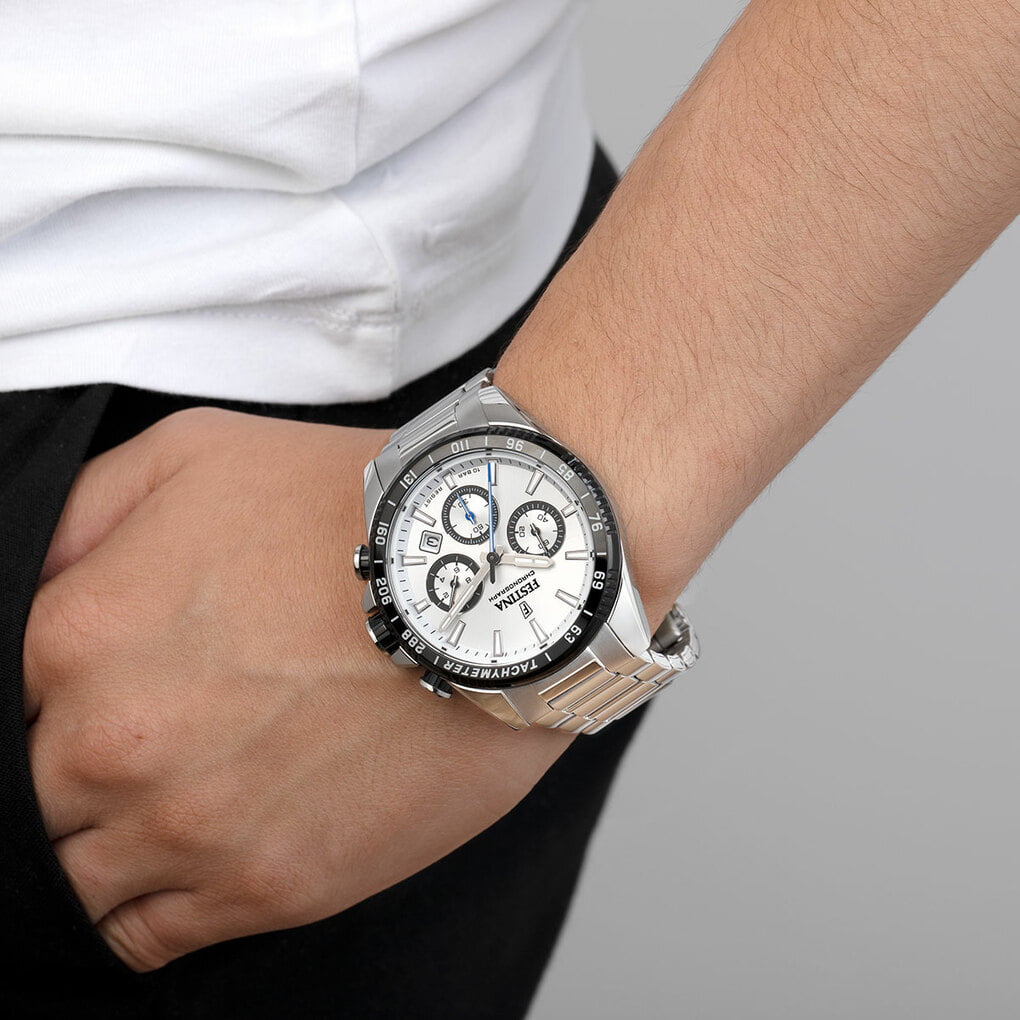 Festina Timeless Watch F20560/1 Grey, Steel Strap, Men – image 4