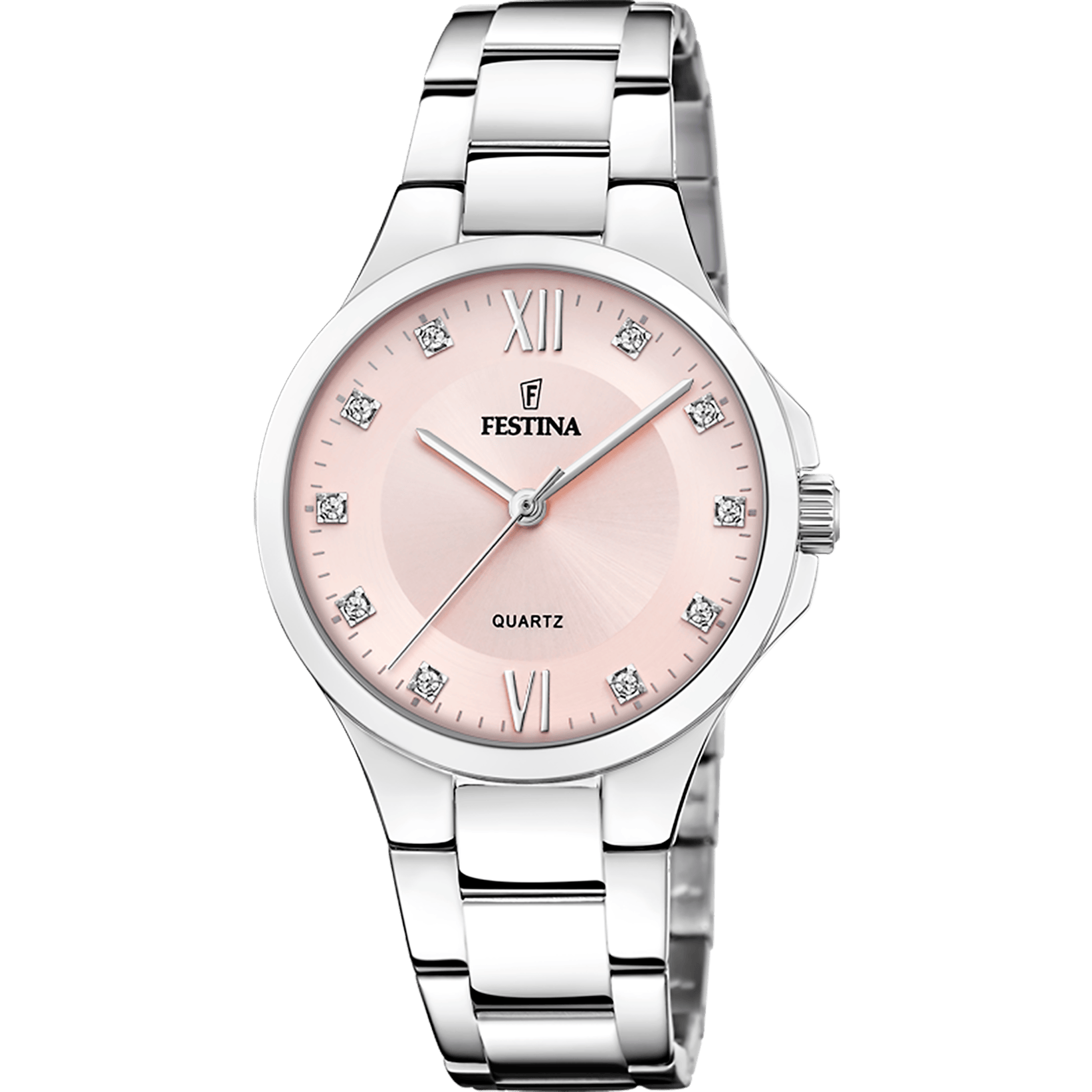 Montre Festina Madmoiselle F20582/2 Rose, Bracelet Acier, Femme