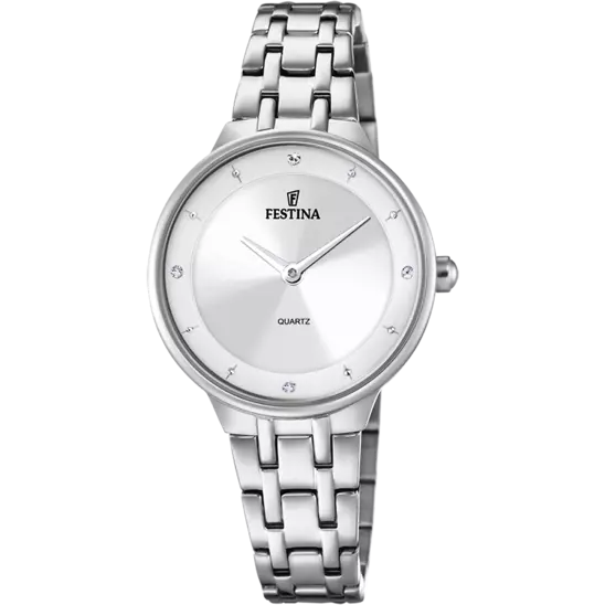 Montre Festina Madmoiselle F20600/1 Gris, Bracelet Acier, Femme